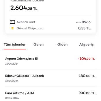 Aypara İzinsiz Para Çekimi