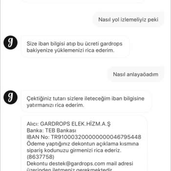 Gardrops Alıcı Ve Satıcı Hakları Kapsamında Aldığı Parayı Ne Yapıyor?