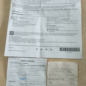 HP 1 Günle Yazıcımı Garantiye Sokmuyor.