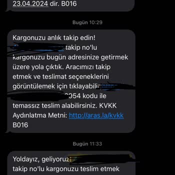 Aras Kargo Şaşırtmıyor. Vadedilen Sürede Kargomu Bana Getirmiyor.