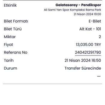 Banabilet Ücret İadesi