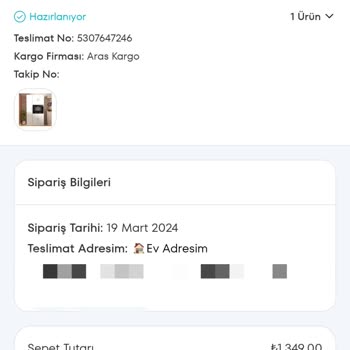 A101 1 Aydan Uzun Süren Kargo
