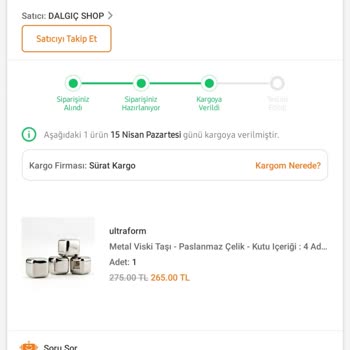 Trendyol Sipariş İptal Talebimi Reddediyor