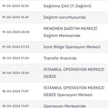 Kargomsende Paketim Hala Elime Ulaşmadı