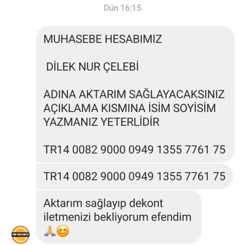 Evde Paketleme İsi İle İlgili Şikayet