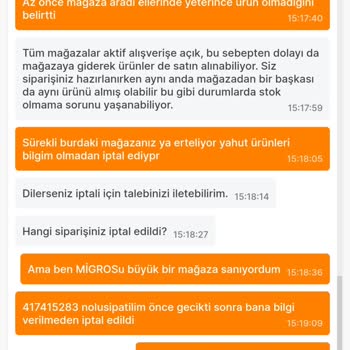 Migros'un Değersiz Müşterisiyim