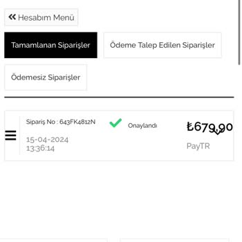 Farmaucuz.com Sipariş Tan Haberim Yok