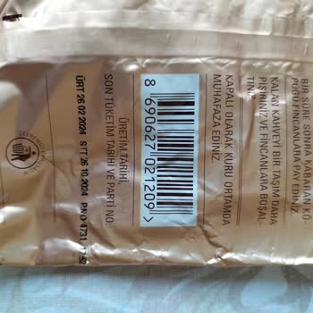 Kurukahveci Mehmet Efendi Coffee - Quality Issue with Insects Found Inside