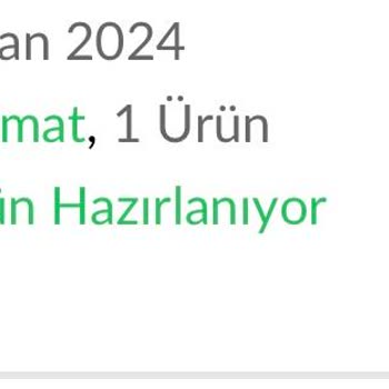 La Sarta 1 Haftadır Ürünüm Kargolanmıyor