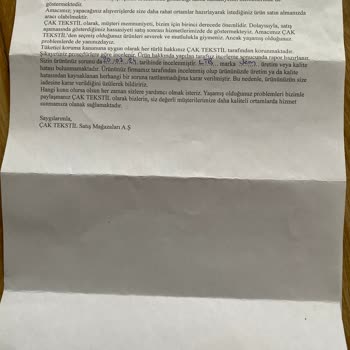 LTB Özdilek'te Yaşanan Pantolon Sorunu