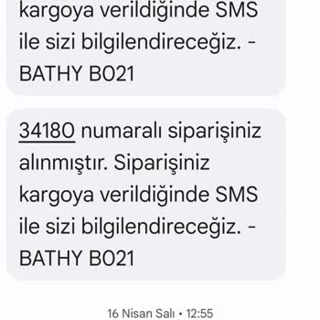 Bathy Teslim Edilmeyen Sipariş