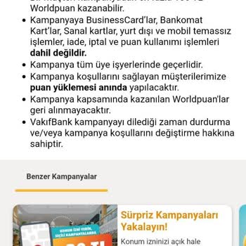 VakıfBank - World Puan Yüklenmemesi Ve Bilgisiz Müşteri Temsilcisi