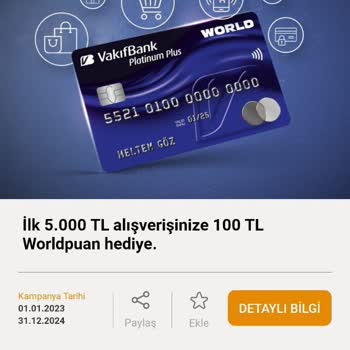 VakıfBank - World Puan Yüklenmemesi Ve Bilgisiz Müşteri Temsilcisi