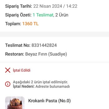Trendyol Yemek, Paramıza, Hizmet Vermeden El Koydu.
