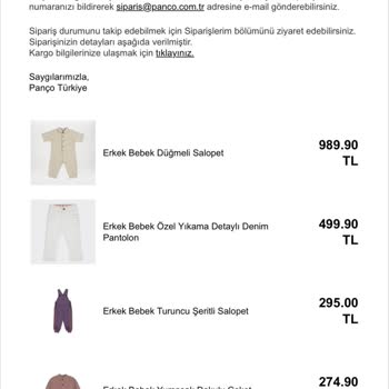 Panço Ürünümü Göndermiyor, Para İadesi Yapmıyor