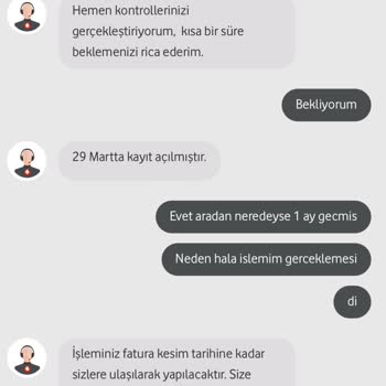 Vodafone Tarifemi İptal Etmiyor