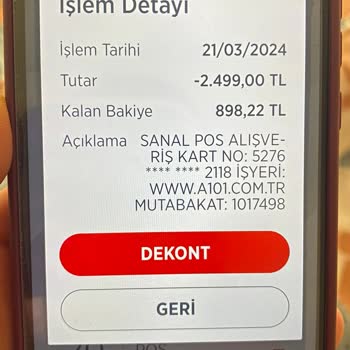 A101 İademi Yapmadılar Sadece Oyalıyorlar