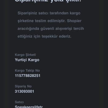 Sneakeerslifetr Yanlış Numara Ayakkabı İade