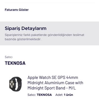Teknosa Parasını Aldığı Ürünü Göndermedi