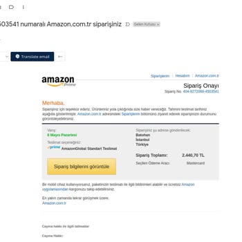 Amazon TR Müşteri Temsilcileri Ve Sistem Tarafından Mağdur Edildim.