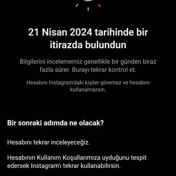Instagram Hesabım Askıya Alındı!