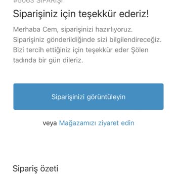 Şölen Boutique Şölen Kargo Yapmadı Hala Bir Muhatap Yok