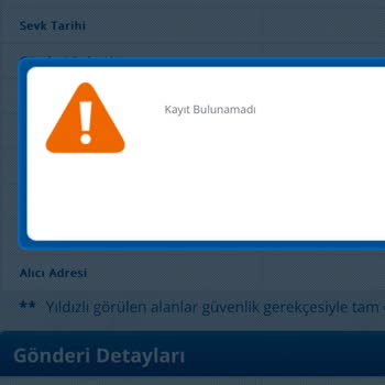 SuperStep Kargom Nerede Bilmiyor