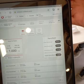 Vodafone Ani Fatura Artışı Ve İletişim Eksikliği