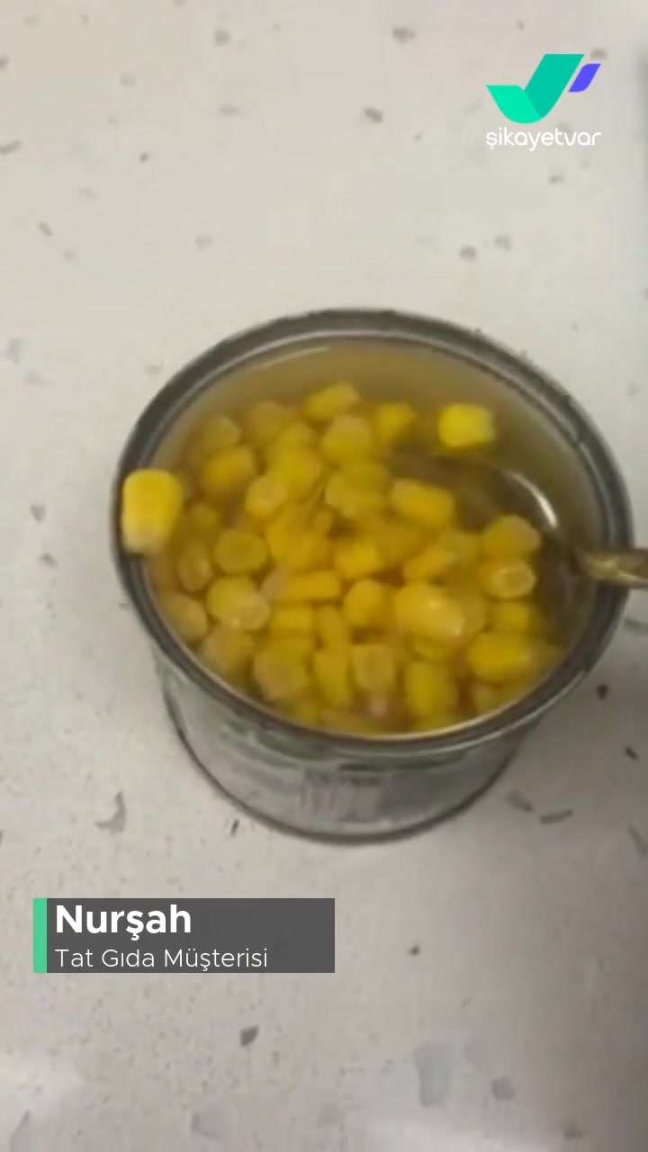 Tat Konserve Mısırdan Plastik Çıktı! videonun kapak resmi