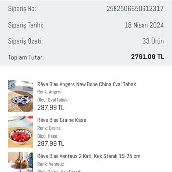 Madame Coco Ürünler Kırık Geldi