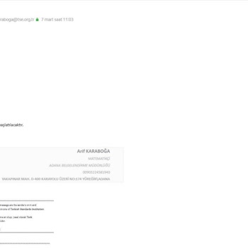 Adana TSE Personeli Haciz Tehditleri