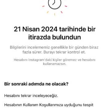 Instagram İtiraz Formu!