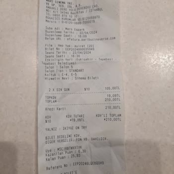 Paribu Ses Sorunu Ve Hizmet Kusuru Yaşanan Sinema Deneyimi