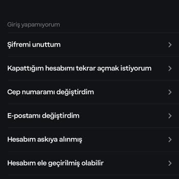 P****a Hesabım Kapanmasını İstiyorum