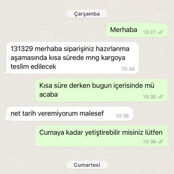 TarzKız Siparişim Nerede? Bekleyişim 1 Ayı Aştı