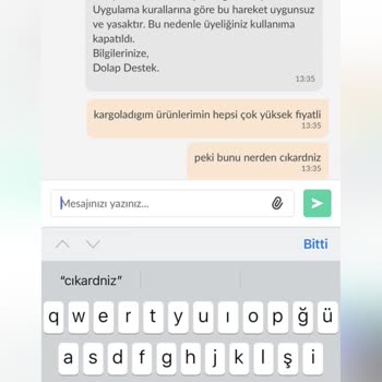 Dolap Tarafından Uğradığım Haksızlık