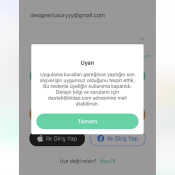 Dolap Tarafından Uğradığım Haksızlık