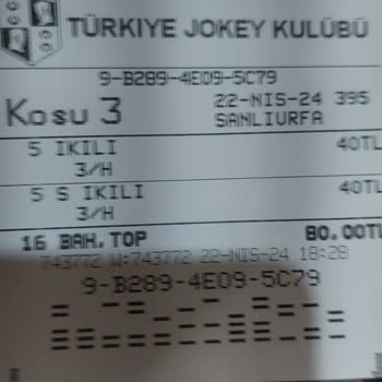 Türkiye Jokey Kulübü (TJK) Şanlıurfa Yarışlarında Yaşanan Sorunlar