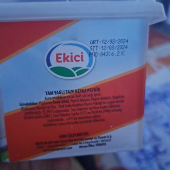 Ekici Peynir Ekici Beyaz Peynir Ambalajı Şişme