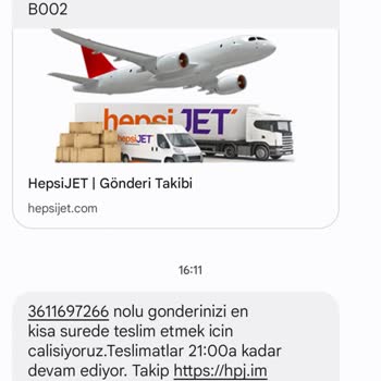 Hepsijet'in Kargomu Teslim Etmemesi