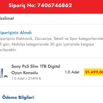 Şok Market Kargo Sorunu Ve Yanlış Bilgi Verilmesi