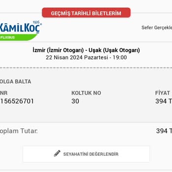 Obilet Bilet Karmaşası Ve Müşteri Mağduriyeti