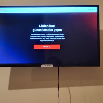 Onvo Smart TV'de Netflix Sorunu