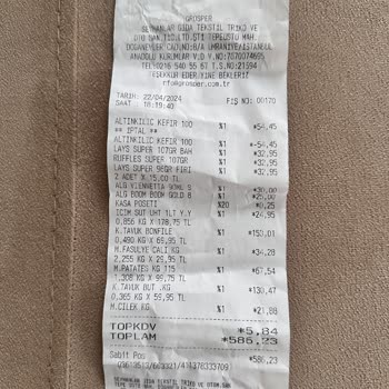 Grosper Market Göğüs Kemiği Sorunu