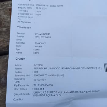 Adidas Terex Marka Ayakkabı