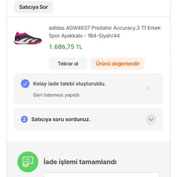 Adidas Halı Saha Ayakkabısı Ve Enflasyon Farkı