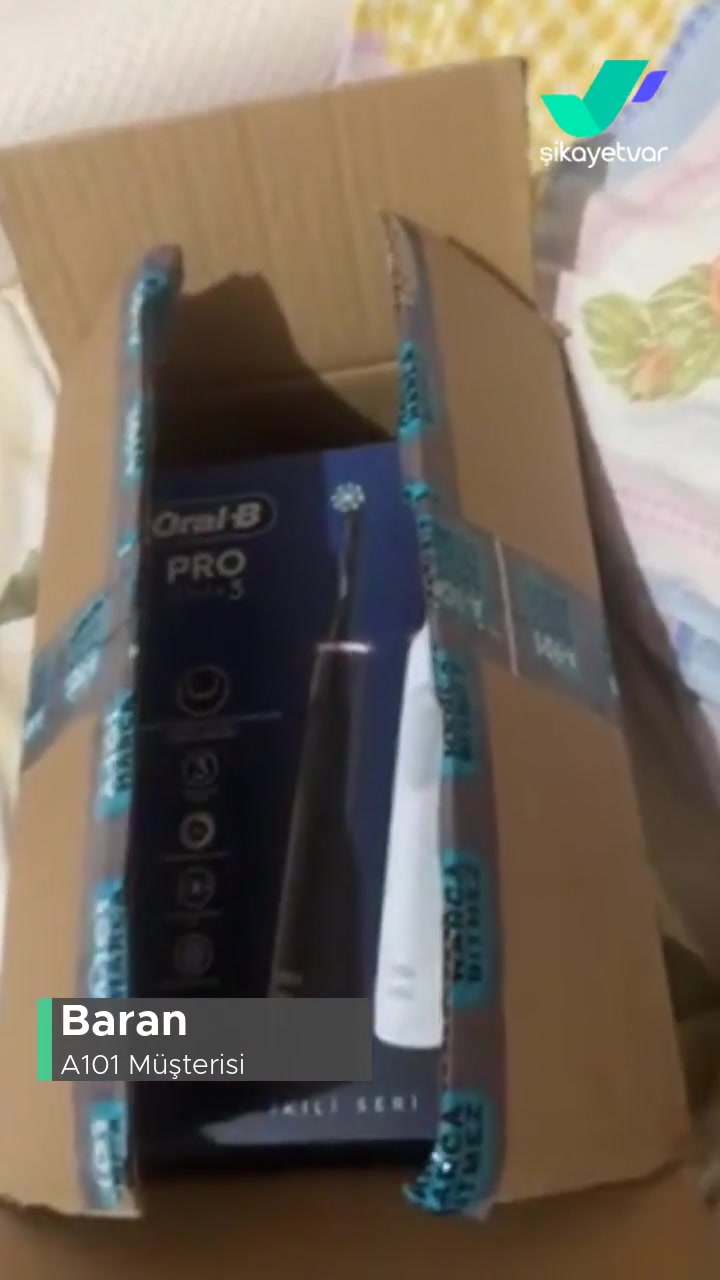 A101 Kişisel Hijyen Ürününün Açık Kutu Halinde Gelmesi videonun kapak resmi