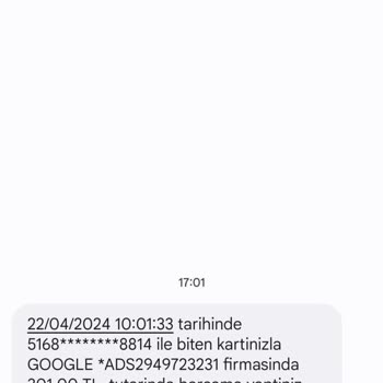 Google Ads İzinsiz Para Çekimi