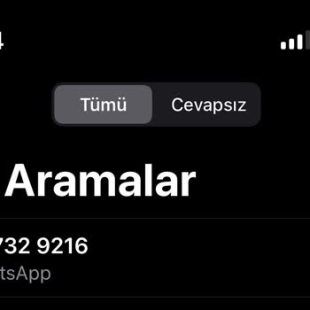 WhatsApp Tanımadığım Numaradan Gelen Arama