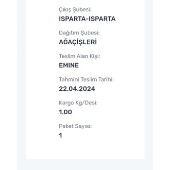 Trendyol/Aras Kargo Sipariş Teslimatının Yapılmaması